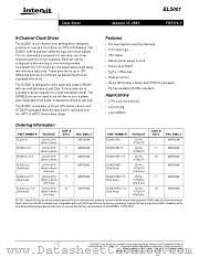 EL5001 datasheet pdf Intersil