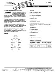 EL5281 datasheet pdf Intersil