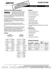 EL5486 datasheet pdf Intersil