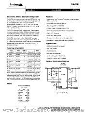 EL7534 datasheet pdf Intersil