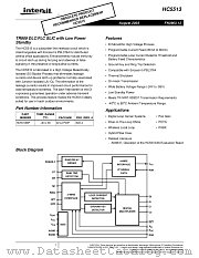 HC5513B datasheet pdf Intersil