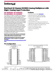 HS-1840BRH datasheet pdf Intersil