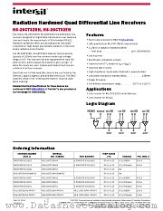 HS-26CT32EH datasheet pdf Intersil