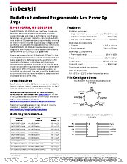 HS-3530AEH datasheet pdf Intersil