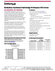 HS-4080AEH datasheet pdf Intersil