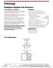 IS-1009EH datasheet pdf Intersil