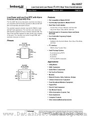 ISL12057 datasheet pdf Intersil
