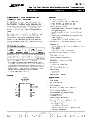 ISL1221 datasheet pdf Intersil