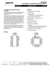 ISL22346 datasheet pdf Intersil