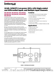 ISL26310 datasheet pdf Intersil