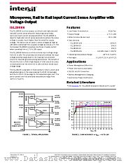 ISL28006 datasheet pdf Intersil