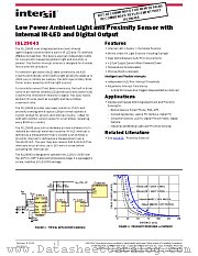 ISL29043 datasheet pdf Intersil