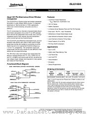 ISL55100A datasheet pdf Intersil