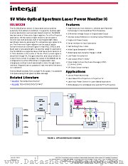 ISL58328 datasheet pdf Intersil