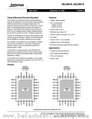 ISL59910 datasheet pdf Intersil