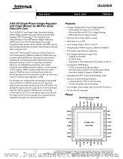 ISL6263A datasheet pdf Intersil