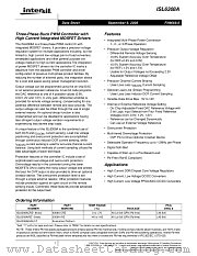 ISL6308A datasheet pdf Intersil