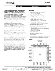ISL6566 datasheet pdf Intersil
