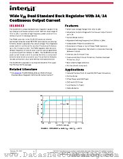 ISL85033 datasheet pdf Intersil