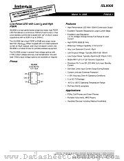 ISL9008 datasheet pdf Intersil