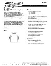 ISL9011 datasheet pdf Intersil