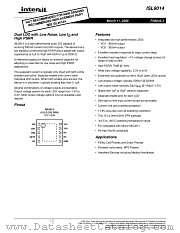 ISL9014 datasheet pdf Intersil