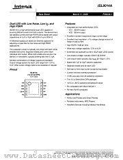 ISL9014A datasheet pdf Intersil