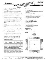 ISL97652 datasheet pdf Intersil