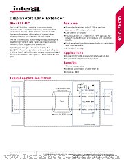 QLX4270-DP datasheet pdf Intersil