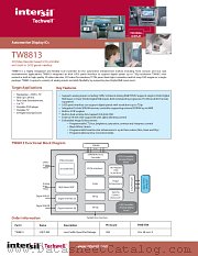 TW8813B datasheet pdf Intersil