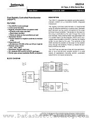 X9221A datasheet pdf Intersil