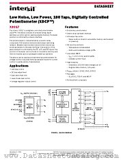 X9317 datasheet pdf Intersil