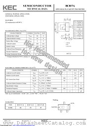 BC817A datasheet pdf Korea Electronics (KEC)