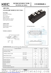 GM100HB06BLA datasheet pdf Korea Electronics (KEC)