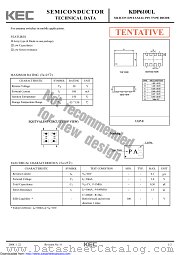 KDP610UL datasheet pdf Korea Electronics (KEC)