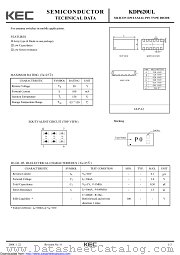 KDP620UL datasheet pdf Korea Electronics (KEC)