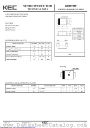 KDR720F datasheet pdf Korea Electronics (KEC)