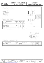 KDR720V datasheet pdf Korea Electronics (KEC)