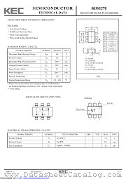 KDS127U datasheet pdf Korea Electronics (KEC)