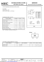 KDS221E datasheet pdf Korea Electronics (KEC)