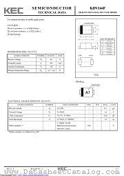 KDV144F datasheet pdf Korea Electronics (KEC)