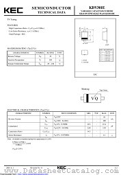 KDV301E datasheet pdf Korea Electronics (KEC)