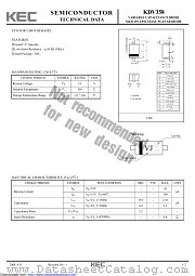 KDV358 datasheet pdf Korea Electronics (KEC)