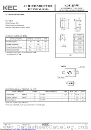 KDZ100VW datasheet pdf Korea Electronics (KEC)