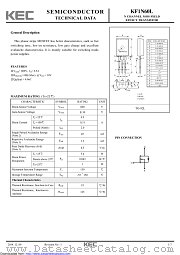 KF1N60L datasheet pdf Korea Electronics (KEC)