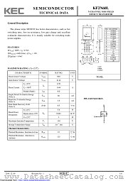 KF2N60L datasheet pdf Korea Electronics (KEC)