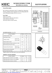 KGF15N120NDS datasheet pdf Korea Electronics (KEC)
