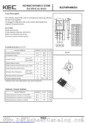 KGF40N60KDA datasheet pdf Korea Electronics (KEC)