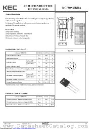 KGF50N60KDA datasheet pdf Korea Electronics (KEC)
