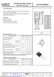 KGT15N120KDA datasheet pdf Korea Electronics (KEC)